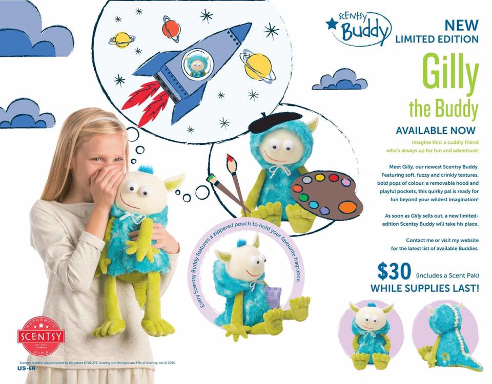 Limited Edition Buddies by Scentsy