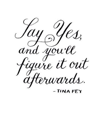 say yess