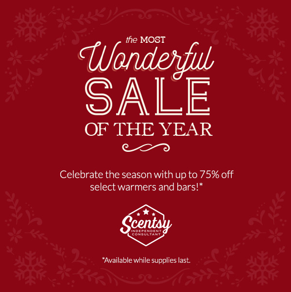Up to 75% OFF - Scentsy Sale 2015