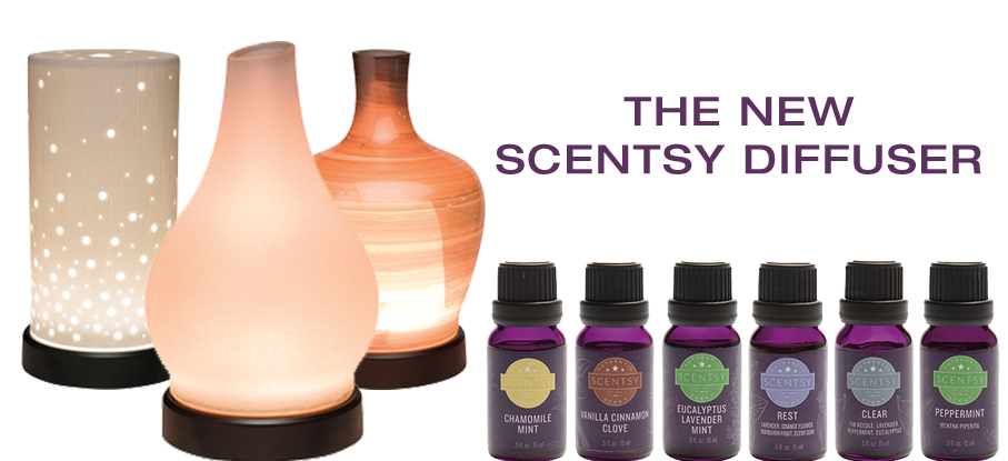 Scentsy Essential Oils and Diffusers